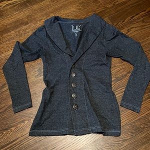 Lur fashion for change cotton blazer